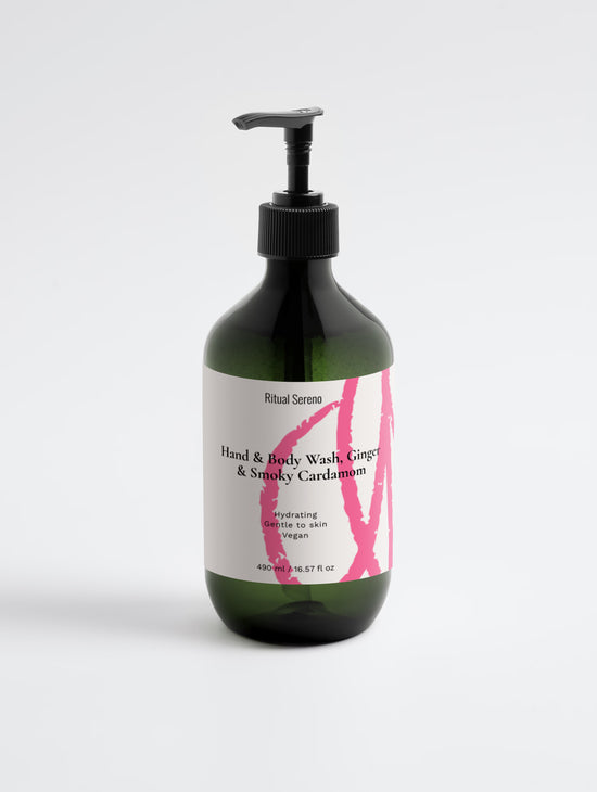 Hand & Body Wash, Ginger & Smoky Cardamom